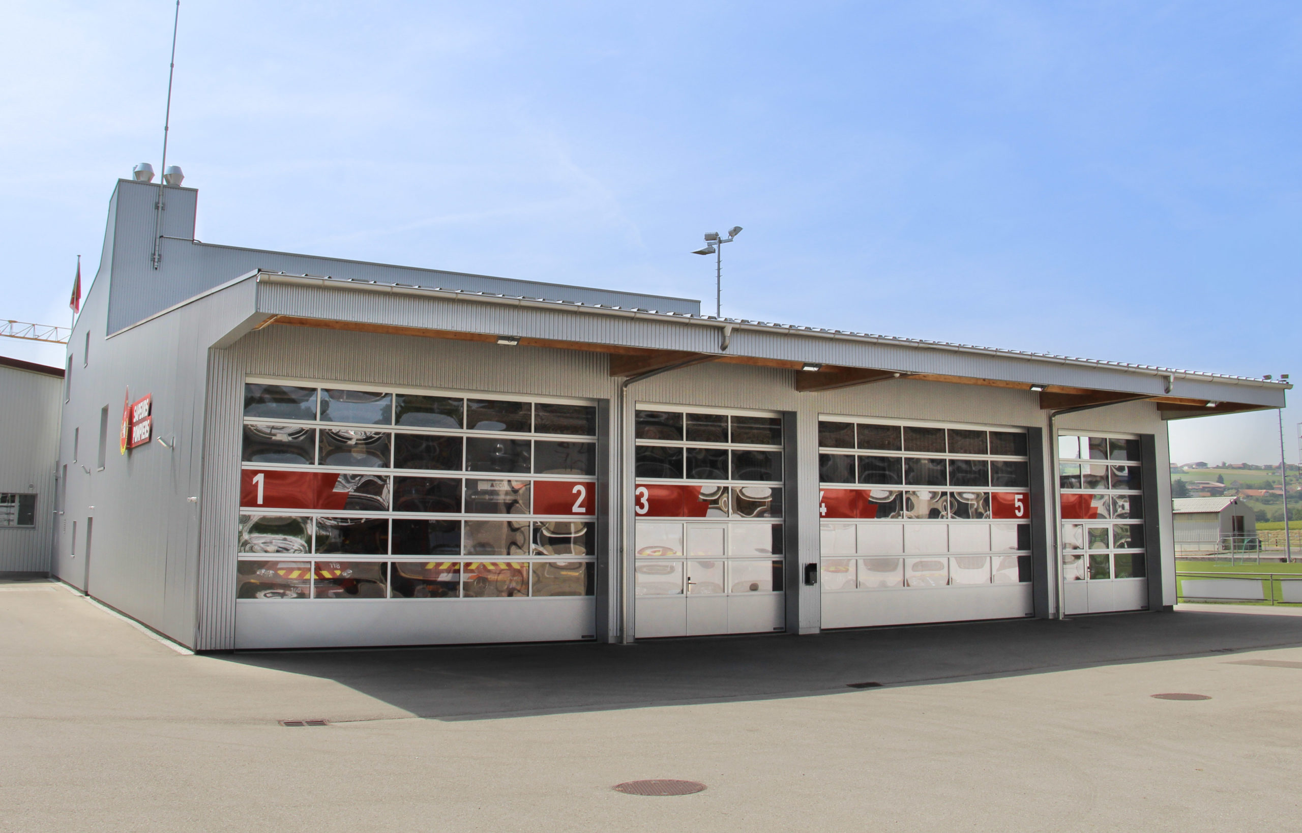 Caserne SDIS — Oron-la-Ville (VD) · Parcelle n°11259