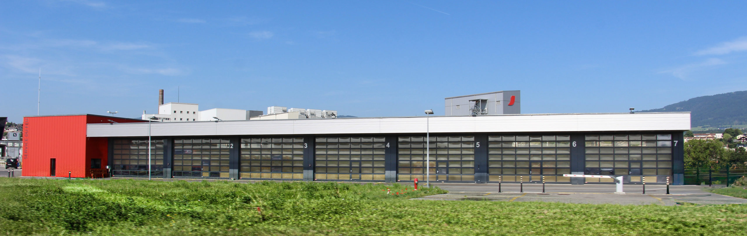 Caserne de pompiers La Motte — Orbe (VD)