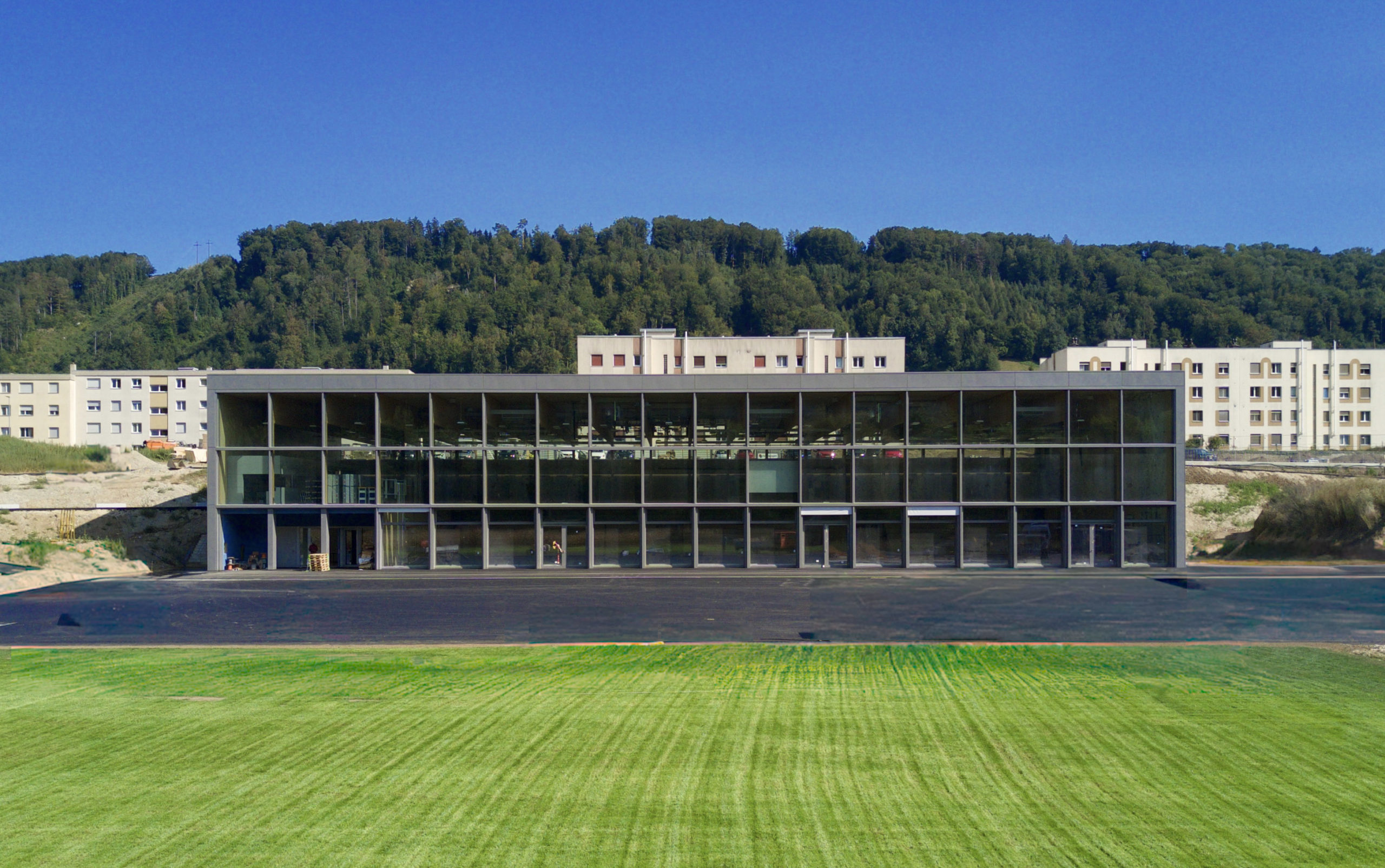 Salle de gymnastique triple OFSPO — Moudon (VD)